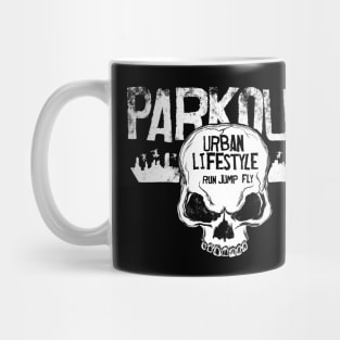 Parkour Urban Lifestyle White Mug